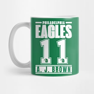 Philadelphia Eagles A. J. Brown 11 American Football Mug